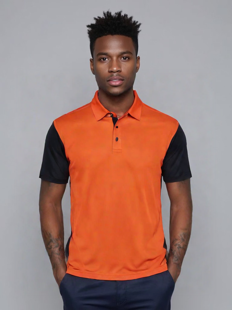 Bamboo & Tencel™ lyocell Polo Shirt for Men (Slim fit)
